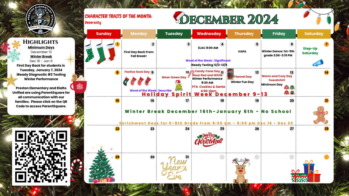  December Calendars 